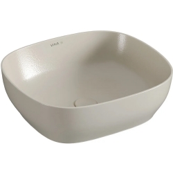 Vitra Outline Recycled 48x42 Cm Dikdörtgen Mat Bej Çanak Lavabo - 7994B066-0016