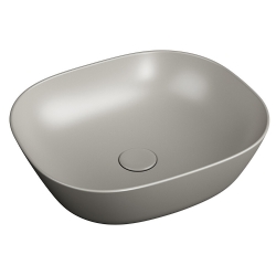 Vitra Plural 45x38 Cm Oval Mat Bej Çanak Lavabo 7810B420-0016