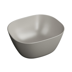 Vitra Plural 45x38 Cm Oval Mat Bej Çanak Lavabo 7811B420-0016