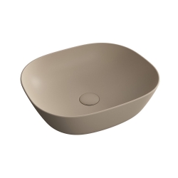 Vitra Plural 45x38 Cm Oval Mat Kil Beji Çanak Lavabo 7810B474-0016