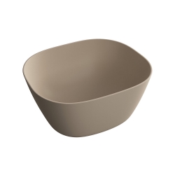 Vitra Plural 45x38 Cm Oval Mat Kil Beji Çanak Lavabo 7811B474-0016