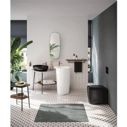 Vitra Plural 45x38 Cm Oval Mat Siyah Çanak Lavabo 7810B483-0016 Hemen Al