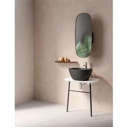 Vitra Plural 45x38 Cm Oval Mat Siyah Çanak Lavabo 7811B483-0016 Hemen Al