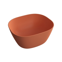 Vitra Plural 45x38 Cm Oval Mat Terra Rosa Çanak Lavabo 7811B477-0016