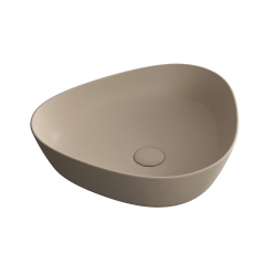 Vitra Plural 45x40 Cm Üçgen Mat Kil Beji Çanak Lavabo 7812B474-0016