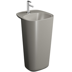 Vitra Plural 50x53 Cm Mat Bej Monoblok Lavabo 7814B420-0041