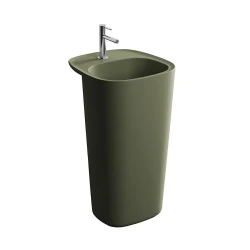 Vitra Plural 50x53 Cm Mat Yosun Yeşili Monoblok Lavabo 7814B475-0041 Hemen Al