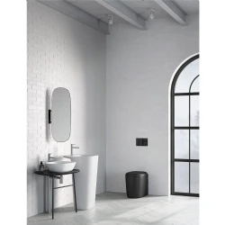 Vitra Plural Mat Siyah Rim-ex Kanalsız Asma Klozet - 7830B483-0090 Hemen Al