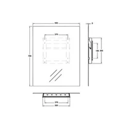 Vitra Q-Line Dikey Ayna A44005 Hemen Al