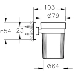 Vitra Root Mat Siyah Diş Fırçalığı - A4480636 Hemen Al