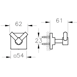 Vitra Root İkili Mat Siyah Askı - A4480136 Hemen Al