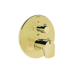 Vitra Root Round Ankastre Soft Altın Termostatik Banyo Bataryası A4334874 Hemen Al