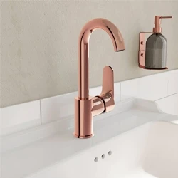 Vitra Root Round Döner Borulu Soft Bakır Lavabo Bataryası A4275429 Hemen Al