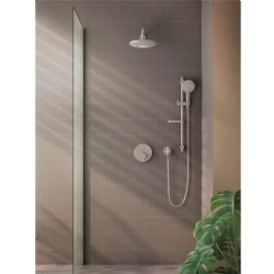 Vitra Root Round El Duşlu Fırçalanmış Nikel Çıkış Ucu A4312634 Hemen Al