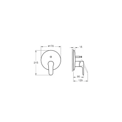 Vitra Root Round Fırçalanmış Nikel Ankastre Banyo Bataryası A4272734 Hemen Al