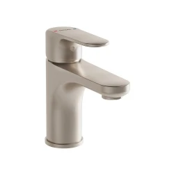 Vitra Root Round Fırçalanmış Nikel Lavabo Bataryası A4270534 Hemen Al