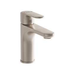 Vitra Root Round Fırçalanmış Nikel Yüksek Lavabo Bataryası A4270634