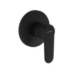 Vitra Root Round Mat Siyah Ankastre Duş Bataryası A4272836