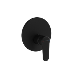 Vitra Root Round Mat Siyah Ankastre Duş Bataryası A4282936