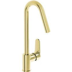 Vitra Root Round Soft Altın Eviye Bataryası - A4274274 Hemen Al