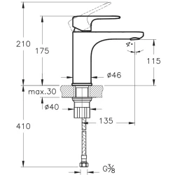 Vitra Root Round Soft Altın Yüksek Lavabo Bataryası - A4270674 Hemen Al