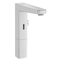 Vitra Root Square Temassız Çift Su Girişli Elektrikli Yüksek Lavabo Bataryası A47131