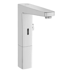 Vitra Root Square Temassız Çift Su Girişli Elektrikli Yüksek Lavabo Bataryası A47131 Hemen Al