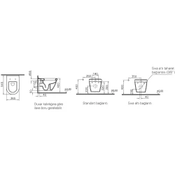 Vitra S50 Asma Klozet - 5618L003-0850 Hemen Al