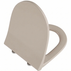 Vitra Sento Slim Yavaş Kapanır Mat Kum Beji Klozet Kapağı - 130-422R009