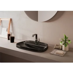 Vitra Suit Parlak Siyah Lavabo Bataryası A4261639 Hemen Al