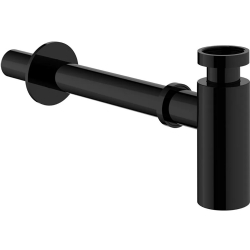 Vitra Suit Parlak Siyah Lavabo Sifonu - A4512339