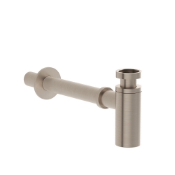 Vitra T Tipi Fırçalanmış Nikel Lavabo Sifonu A4512334