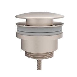 Vitra Universal Basmalı Yuvarlak Fırçalanmış Nikel Lavabo Süzgeci A4514934