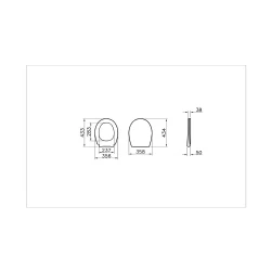 Vitra Universal Yavaş Kapanan Klozet Kapağı 109-003-909 Hemen Al