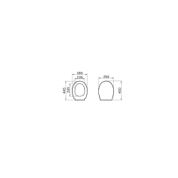 Vitra Universal Yavaş Kapanan Klozet Kapağı 84-003R009 Hemen Al