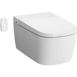 Vitra V-Care Comfort Rim-ex Kanalsız Akıllı Asma Klozet Takımı - 5674B403-6194
