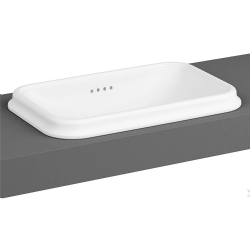 Vitra Valarte 60x37 Cm Dikdörtgen Tezgahüstü Lavabo - 7800B403-0012