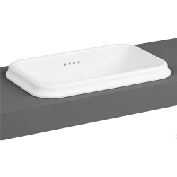 Vitra Valarte 60x37 Cm Dikdörtgen Tezgahüstü Lavabo - 7800B403-0012 Hemen Al