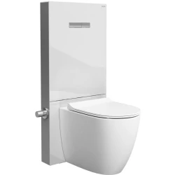 Vitra Vitrus 3-6 L Yerden Duvara Sıfır Klozetler İçin Stop Valfli Duvar Önü Beyaz Cam Rezervuar - 870-1770-01 Hemen Al