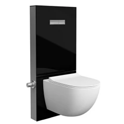 Vitra Vitrus 3/6 L Asma Klozetler İçin Siyah Duvar Önü Cam Rezervuar  770-5771-01 Hemen Al