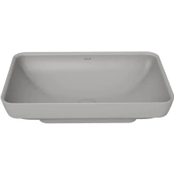 Vitra Water Jewels 60x39 Cm Dikdörtgen Mat Taş Gri Çanak Lavabo - 4442B476-1361 Hemen Al