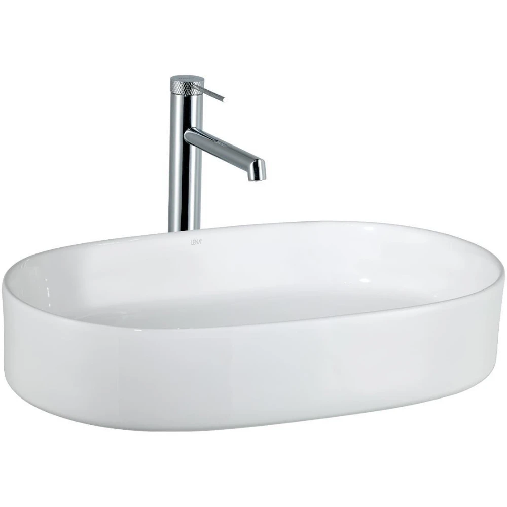 Lena E-W1202 60x37 Cm Tezgah Üstü Lavabo