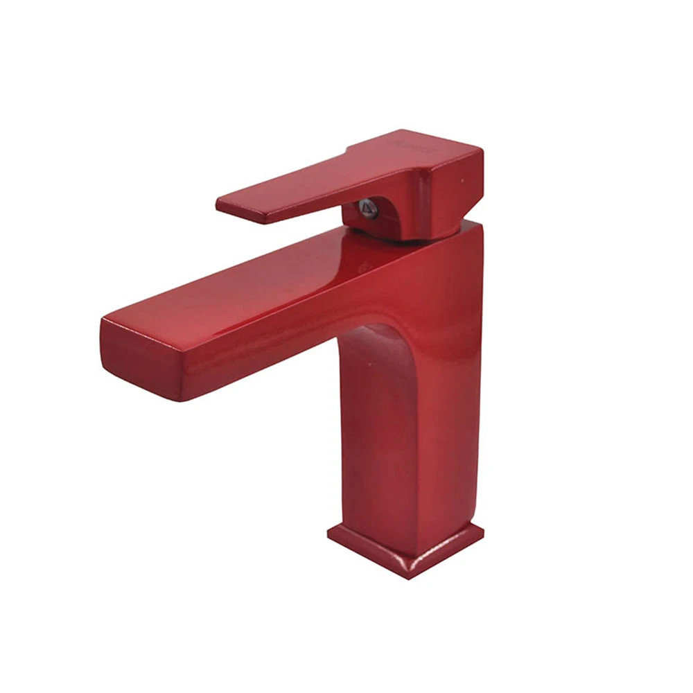Newarc Aqua Alev Kırmızı Lavabo Bataryası 941521AK