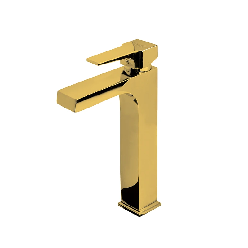Newarc Aqua Altın Çanak Tip Lavabo Bataryası