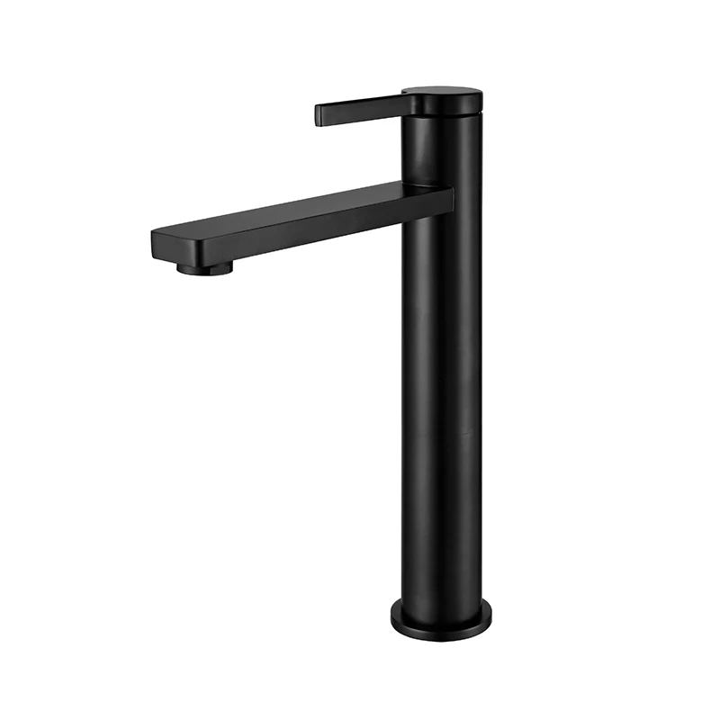 Newarc Aqua Siyah Çanak Tipi Lavabo Bataryası