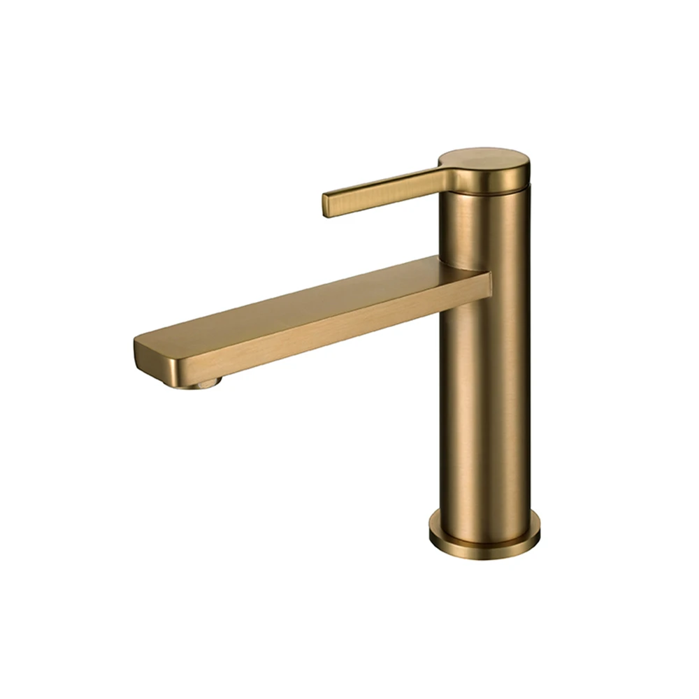 Newarc Bold Mat Altın Lavabo Bataryası 910521