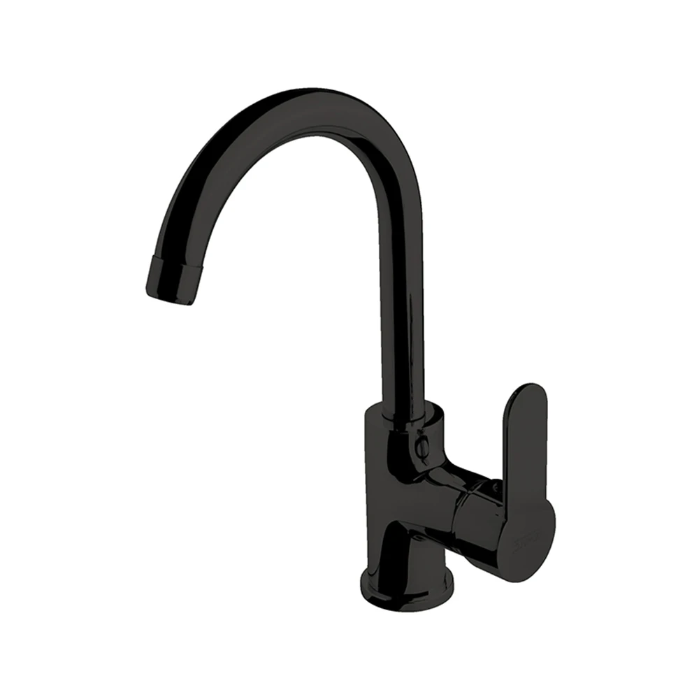 Newarc Domino Siyah Dönerli Lavabo Bataryası 971731B