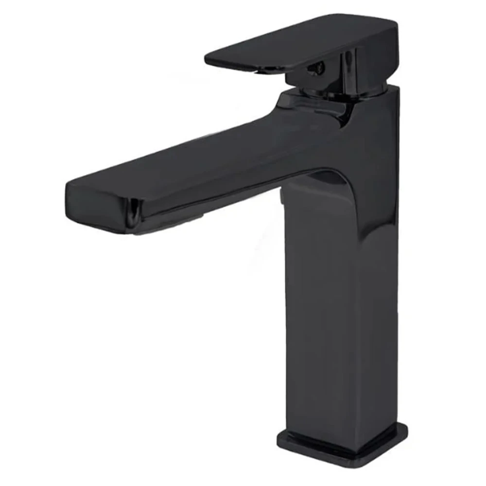 Newarc Drop Siyah Yüksek Lavabo Bataryası - 241525B