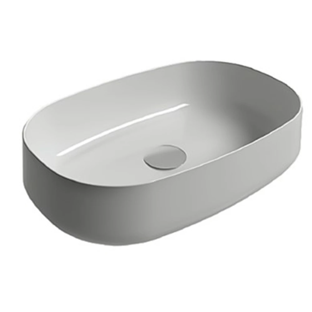 Newarc Lavelli 55x35 Cm Tezgah Üstü Lavabo - LAV.L.055
