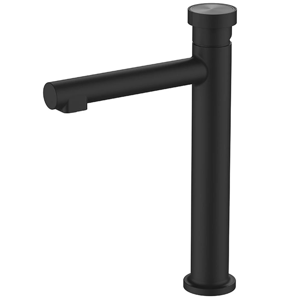 Newarc Milan Siyah Yüksek Lavabo Bataryası - 848001B